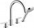 Hansgrohe Vernis Shape 71459000 Küvet Bataryası