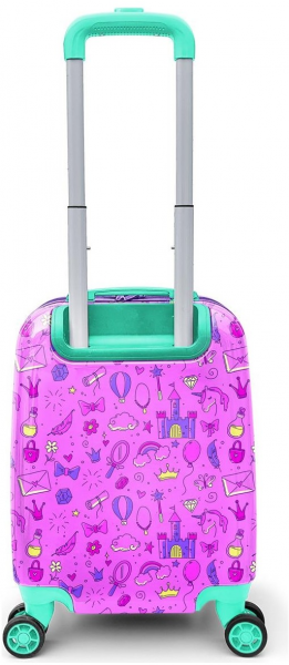 Coral High 16722 Unicornlu Prenses Desenli Çocuk Valizi