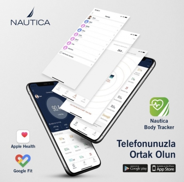 Nautica BT600 Dijital Banyo Tartısı