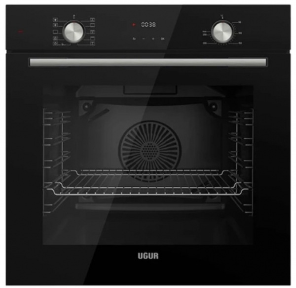 Uğur Yeni Fry Art Siyah Ankastre Set UAO 6040W0 SCY CSR1 + UAF 6011D SCPET + UAD 6011 SA3DHD