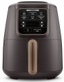 Karaca Air Pro Cook XL 2 in 1 Konuşan Walnut Brown Air Fryer resim