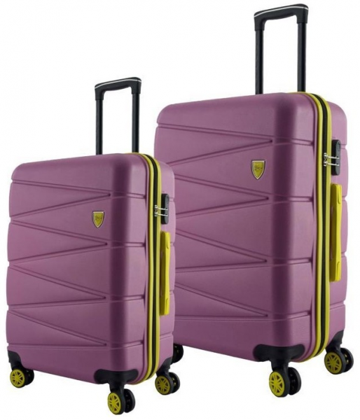 Louisiana Polo 1164 ABS Orta ve Kabin Boy 2'li Valiz Seti
