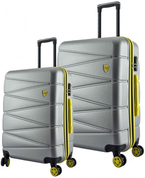 Louisiana Polo 1164 ABS Orta ve Kabin Boy 2'li Valiz Seti