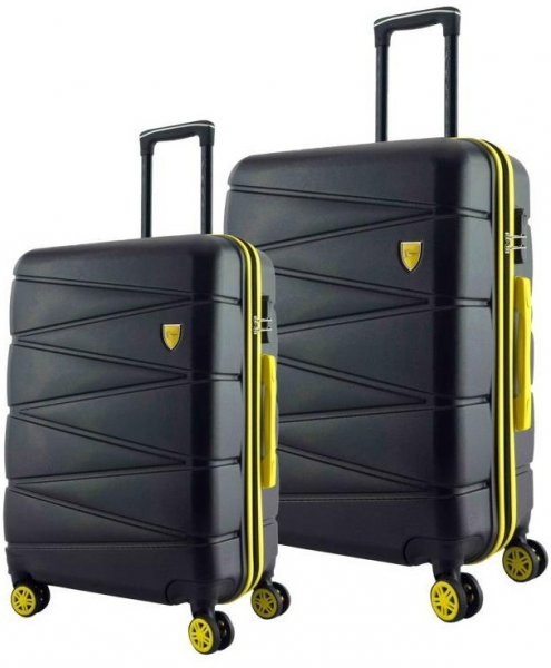 Louisiana Polo 1164 ABS Orta ve Kabin Boy 2'li Valiz Seti