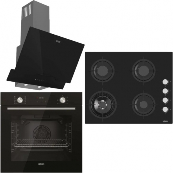 Uğur Yeni Fry Ankastre Set UAO 6041W3 SCY RSR1 + UAF 6011D SCPET + UAD 6012G SA3D
