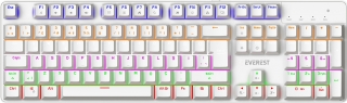 Everest Lumos KB-MK1 Blue Klavye