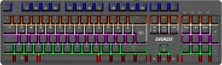 Everest Lumos KB-MK1 Blue Klavye