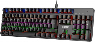 Everest Lumos KB-MK1 Blue Klavye