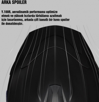 Nexx Y.100R Subsonic Mat Siyah-Kırmızı