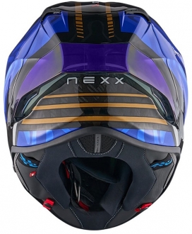 Nexx X.R3R Swirl Karbon Mavi