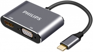Philips USB-C to HDMI VGA Dönüştürücü