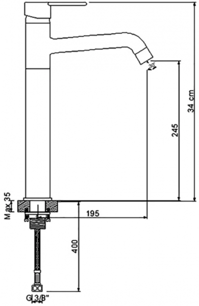 Newarc Domino 971005 Lavabo Bataryası