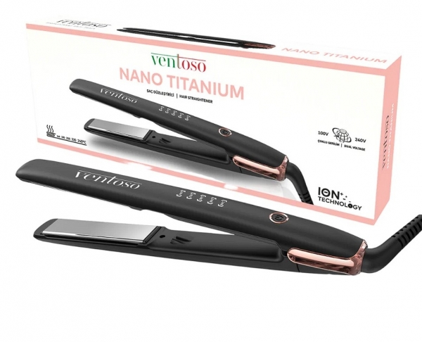Ventoso VTS000141 Nano Titanyum Saç Düzleştirici