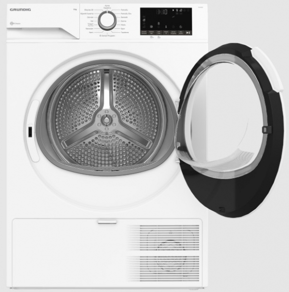 Grundig GDH 9654 Isı Pompalı Kurutma Makinesi