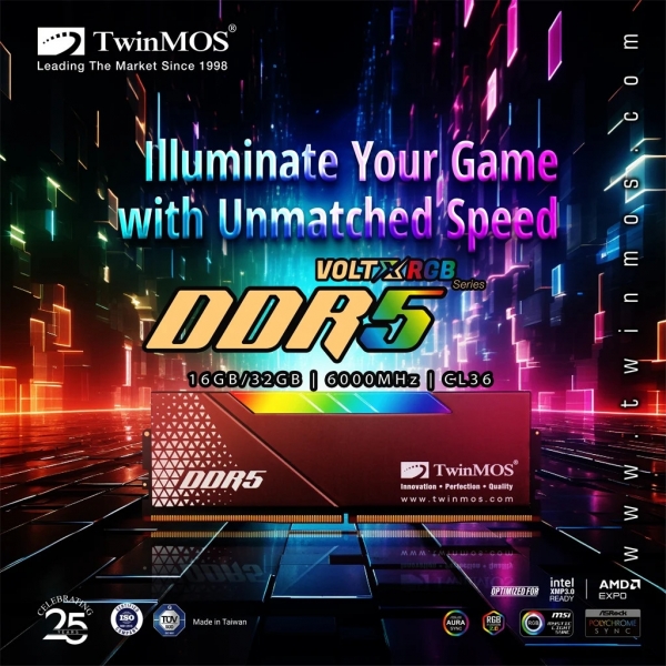 TwinMOS VoltX RGB 32 GB 6000 MT