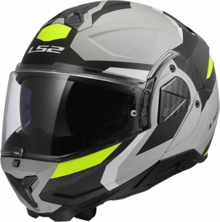 LS2 Advant 2 Triple Mat Siyah-Gri-Neon Sarı