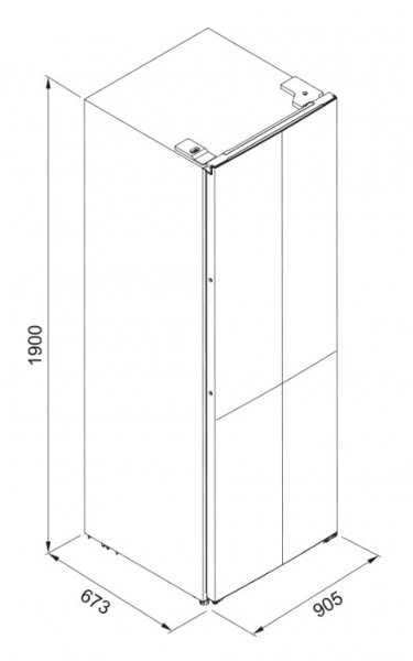 Franke FMD 600 TNF NE E Buzdolabı
