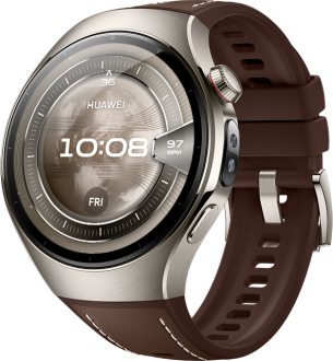 Huawei Watch 5 Koyu Kahverengi (46mm) Akıllı Saat