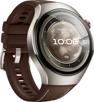 Huawei Watch 5 Koyu Kahverengi (46mm) Akıllı Saat