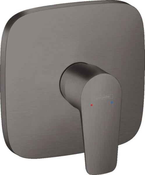 Hansgrohe Talis E 71765340 Duş Bataryası (Mat Siyah / Krom)