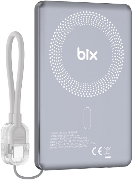 Bix PB114 5000 mAh Powerbank