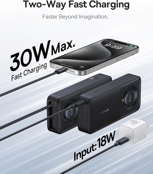 Baseus Free2 Pull 30W 10000 mAh Powerbank