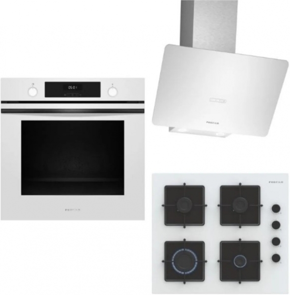 Profilo Beyaz Ankastre Set OE36K2P10D + FXSA243B + DVK6J429