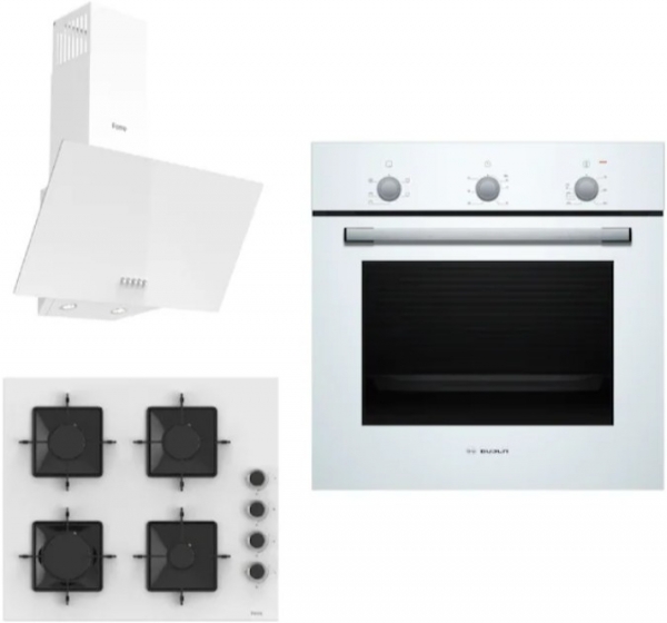 Bosch & Ferre Daylight Ankastre Set SS206 + HBF011BV1T + D087