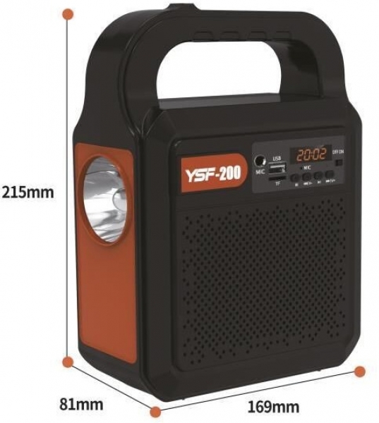 Torima YSF-200 Bluetooth Hoparlör