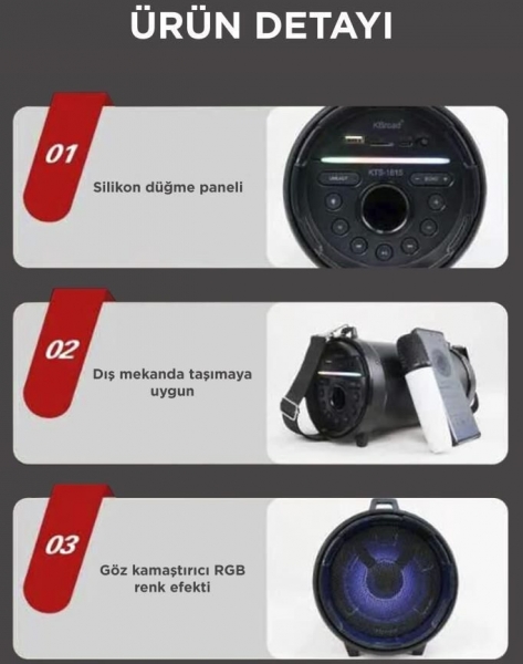 Torima KTS-1815 Bluetooth Hoparlör