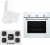 Bosch & Ferre Large Daylight Ankastre Set SS036 + HBF011BV1T + D087