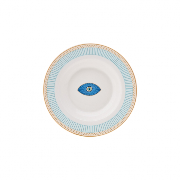 Karaca Blue Eye 24 Parça Yemek Takımı