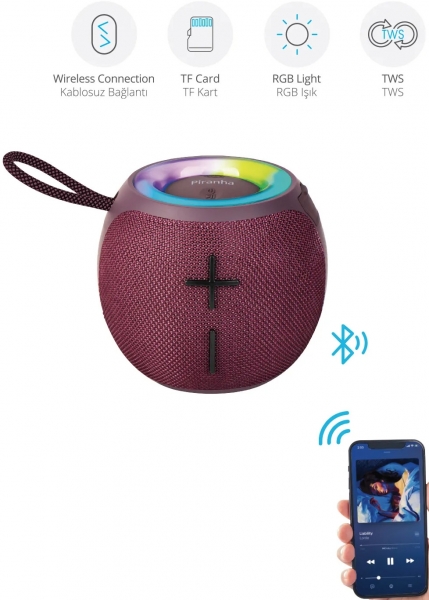 Piranha 7837 Bluetooth Hoparlör
