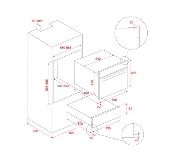 Teka CP 15 GS Ankastre Fırın