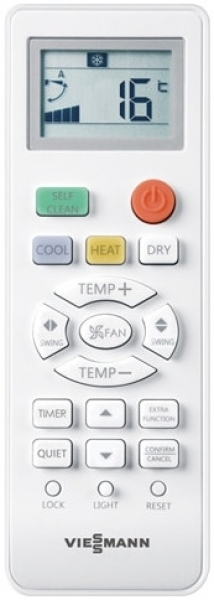 Viessmann Vitoclima 200-S/HE Trend Black 12 Duvar Tipi Klima (12.000 BTU)