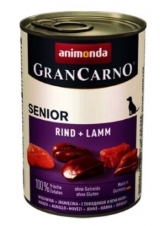 Animonda Gran Carno Sığır Etli ve Kuzulu Yaşlı 400 gr Köpek Maması