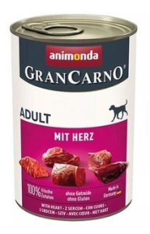 Animonda Gran Carno Domuzlu ve Kalpli 400 gr Köpek Maması