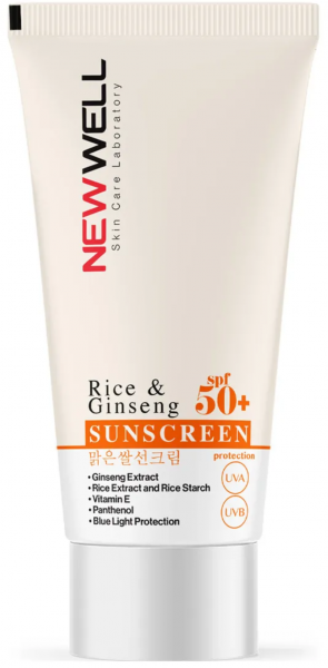 New Well Rice & Ginseng Spf 50+ Pirinç Özlü 50 ml