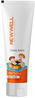 New Well Çocuk Spf 50+ Yüksek Koruyucu 50 ml