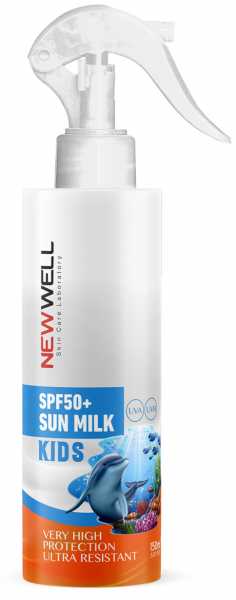 New Well Güneş Sütü SPF 50+ Jojoba Oil 150 ml