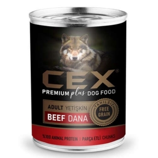 Cex Parça Etli Tahılsız Dana Etli 415 gr Köpek Maması