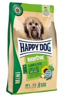 Happy Dog NaturCroq Kuzu Etli Küçük Irk 4 kg Köpek Maması