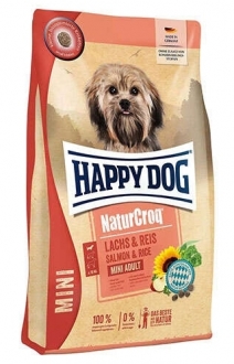 Happy Dog NaturCroq Yetişkin Somonlu Küçük Irk 4 kg Köpek Maması