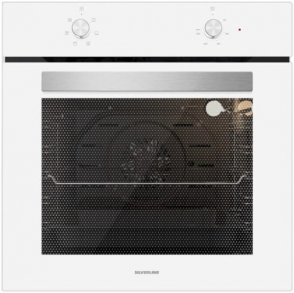 Silverline Beyaz Cam Ankastre Set CS5335W01 + BO65E1W01 + 3420 Classy