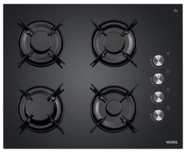 Vestel Siyah Ankastre Set AO-65104 S + AF-7684 YS + AD-63340 S