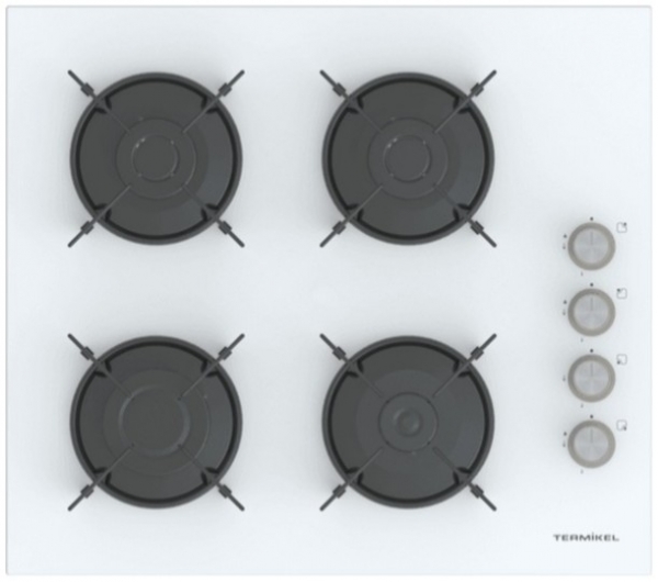 Termikel Beyaz Ankastre Set BH P6144C W + BO O6435C W +