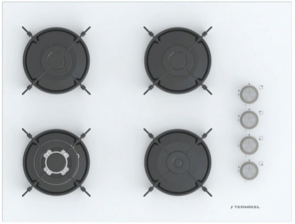 Termikel Beyaz Ankastre Set BH P7194C W + + CH S6532C WW
