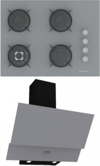 Termikel Gri Ankastre Set BH P7194C A +  + CH C6532C BA