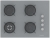 Termikel Gri Ankastre Set BH P7194C A +  + CH C6532C BA