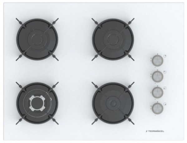 Termikel Beyaz Ankastre Set BH P7194C W + + CH C6532C WW